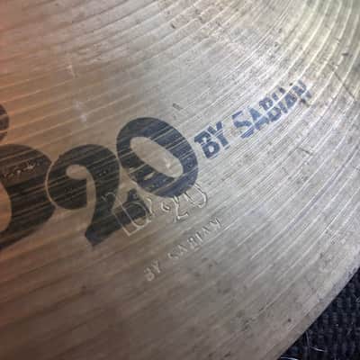 Restored Sabian 18” B20 Crash/Ride made in Italy 1982 - Traditional image 4