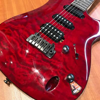 Cort Aero 11 Black Cherry Electric Guitar | Reverb
