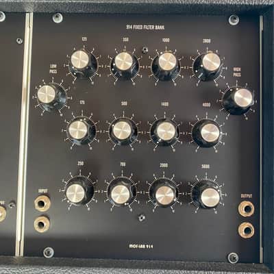 Mos-lab 914 Fixed Filter Bank and 905 Reverberation Unit 21st century - black image 5