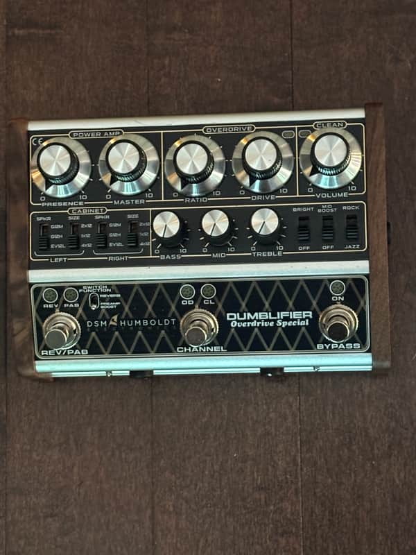 DSM & Humboldt Electronics Dumblifier Overdrive Special 2026 - Present - Black image 1