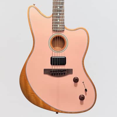 Fender Acoustasonic Player Jazzmaster Acoustic-Electric Guitar - Shell Pink image 1