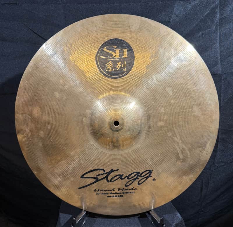 Stagg 20” SH MEDIUM BRILLIANT RIDE CYMBAL image 1