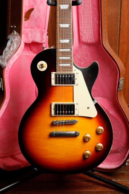 Epiphone '59 Les Paul Standard Outfit Aged Dark Burst 2020 Pre-Owned image 1