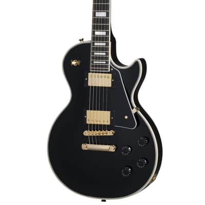 Epiphone Les Paul Custom Ebony image 4