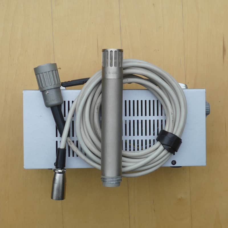 Neumann Gefell M582 + M94 cardioid (screw on, RARE!) nickel SDC, tube mic from 60´s + PSU image 1