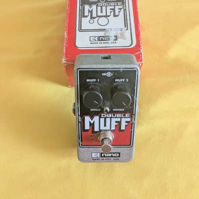 Electro-Harmonix Double Muff Nano Fuzz 2010 - 2020 - Black / Red / Metal image 2