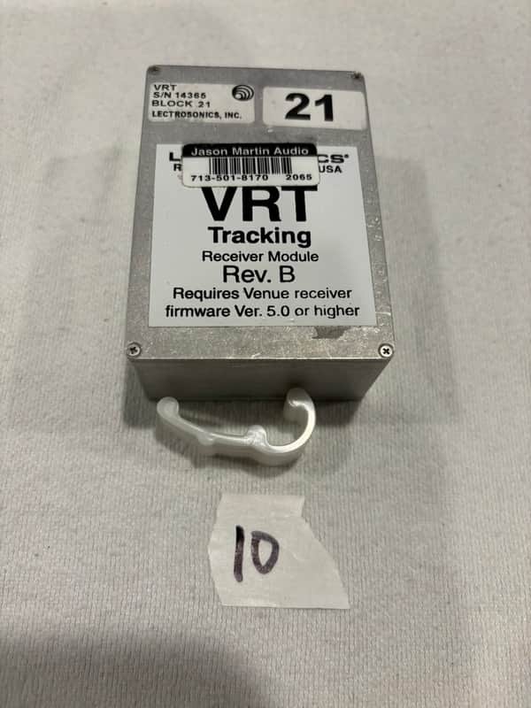 Lectrosonics VRT Tracking Receiver Module Block 21 image 1