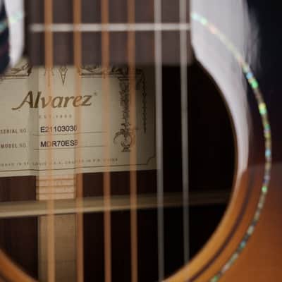 Alvarez Masterworks 12 Fret Dreadnought w/Case image 6