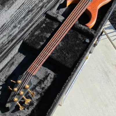Modulus Graphite Quantum Q5 5-String Bass Guitar, graphite neck image 13