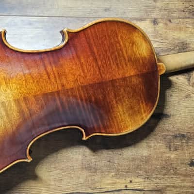 1964 |W. GER| E.R. Pfretzschner 4/4 Violin | New European Bridge | Caspari Pegs | New Bow image 2