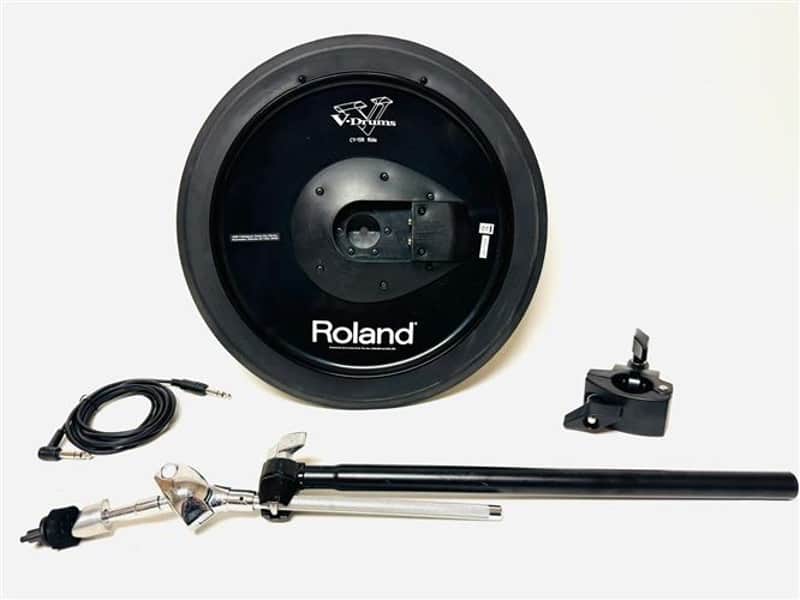 Roland CY-15R Black Ride Cymbal with Arm Clamp Cable CY15 CY-15 image 1