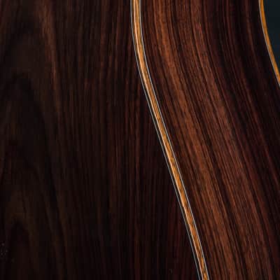 Huss and Dalton Baritone Custom Prototype #1 Wild Grain Indian Rosewood and Adirondack Spruce NEW image 20