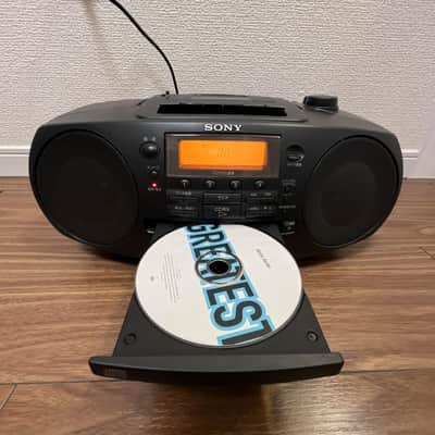 Vintage Sony CFD‑S38 Cd Cassette AM/FM Radio Boombox Portable Stereo Tested Works image 2