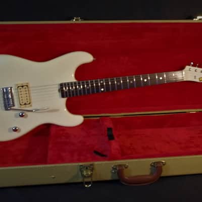 ST. BLUES Eliminator 1 "Billy Gibbons" 1984 White. Strings & Things Workshop. VERY RARE Plays Great image 22