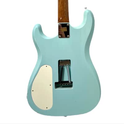 Fiam Guitars Mirari 2022 Aged Sonic Blue, by past Ronin luthier Izzy Lugo’ OG Redwood body NEW (Authorized Dealer) image 7