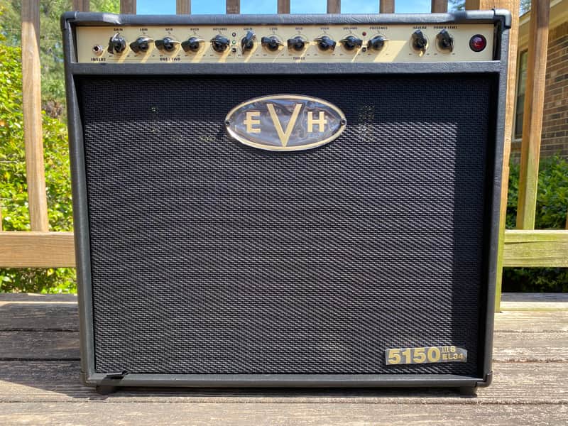 EVH 5150 III S EL34 3-Channel 50-Watt 1x12" Guitar Combo 2019 - Present - Black image 1