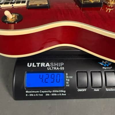 2010 Gibson Les Paul Custom 70s CS rot flamed Goldhardware inkl. Case image 15