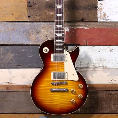 2006 Gibson Historic 59 Reissue Les Paul Bourbon Burst Tobacco R9 LP image 2
