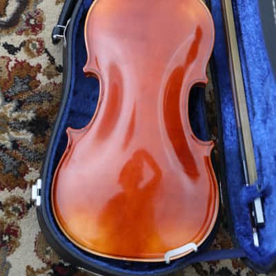 Josef Lorenz Luby (Schonbach) 4/4 Violin with Case & Bow image 4