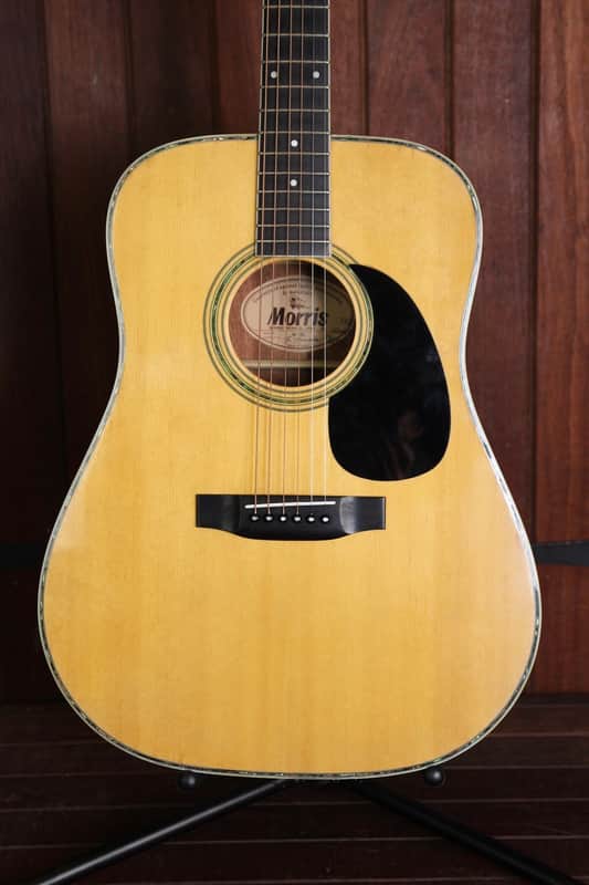 Morris W-30 Acoustic Guitar Made In Japan Pre-Owned image 1