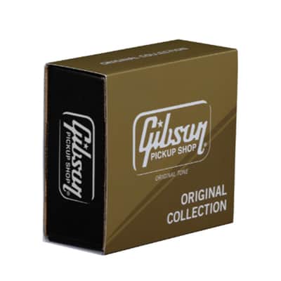 Gibson 70s Tribute Treble, Double Black, 2-conductor, Potted, Alnico V, 14.7k ohms image 2
