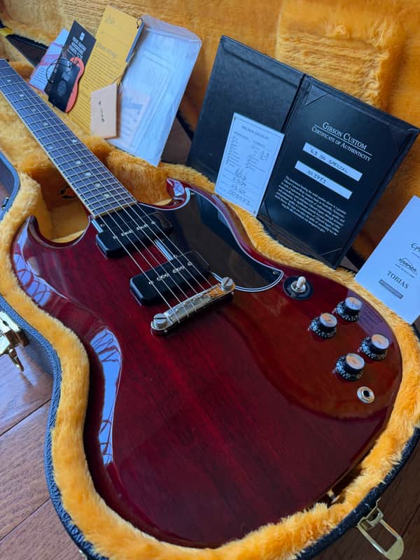 2025 Gibson Custom Shop ‘63 SG Special - Cherry Red image 1