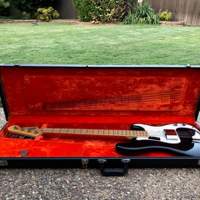 Fender Precision Bass with Maple Fretboard 1974 - Black image 20