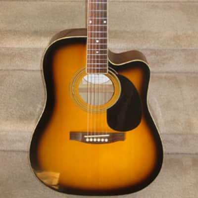 AXL Johnson Acoustic Dreadnought Guitar image 1