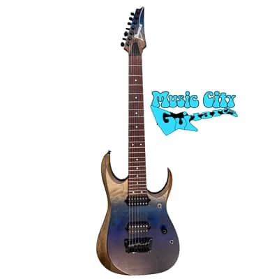 Ibanez RGD7521PB-DSF Standard 2021 - Present - Deep Seafloor Fade Flat image 3