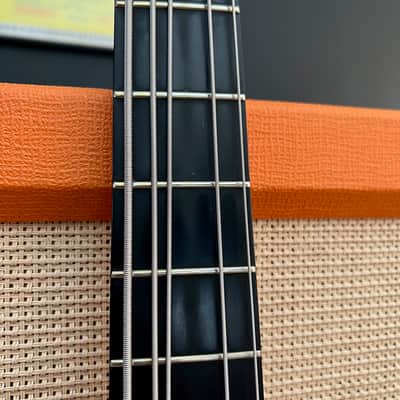 Harley Benton BZ-5000 II NT Natural Thru Neck 5-String Electric Bass Guitar image 8