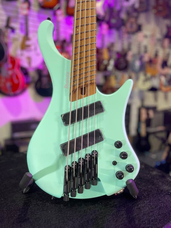 Ibanez Bass Workshop EHB1005MS Bass Guitar - Sea Foam Green Matte Auth Dealer- Get Plek’d! 180 image 1