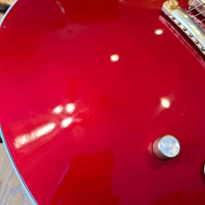 2009 Gibson ES-137 Custom – Candy Apple Red | All Original | Varitone Circuit | COA | Original Hardshell Case image 4