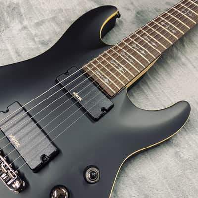 Schecter Demon-7 - Aged Black Satin image 2