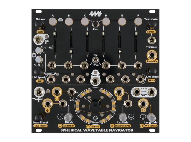 4MS Spherical Wavetable Navigator (SWN) [USED] image 1