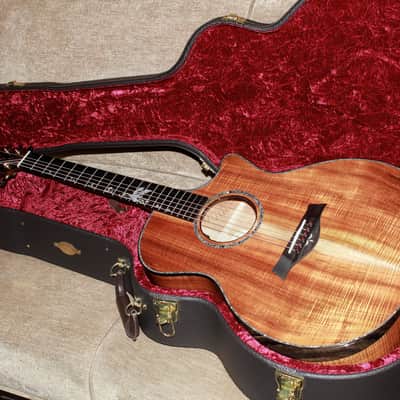 Taylor Custom Grand Auditorium – Premium Hawaiian Koa / Performance Adi X-Bracing / Tobias Music Exclusive image 24