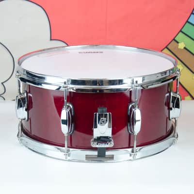 Used Tama Superstar Classic Snare Drum - Red Lacquer 6.5" x 14" image 5