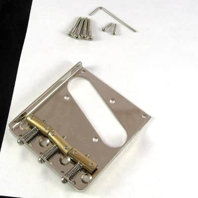 Joe Barden Engineering TB-5140-001 Vintage Compensated Telecaster Bridge and Saddles