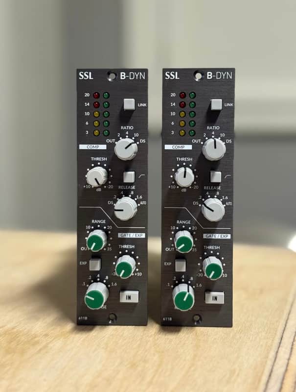 Solid State Logic SSL B-Dyn 500-Series Dynamics Module 2023 - Black image 1