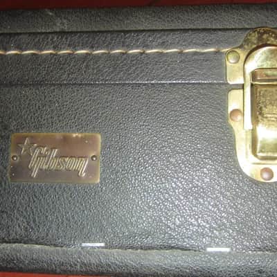 ~1965 Gibson ES-335 Hardshell Case Grey with Yellow Interior image 4