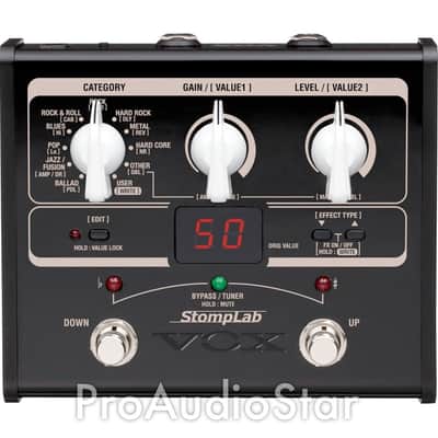 Vox StompLab IG 1G Modeling Guitar Effects Pedal - Open Box image 1