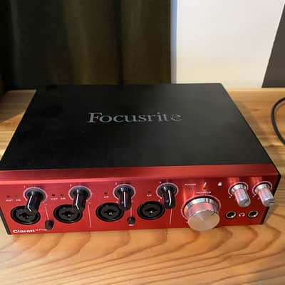 Focusrite Clarett 4Pre Thunderbolt Audio Interface 2010s - Red image 2