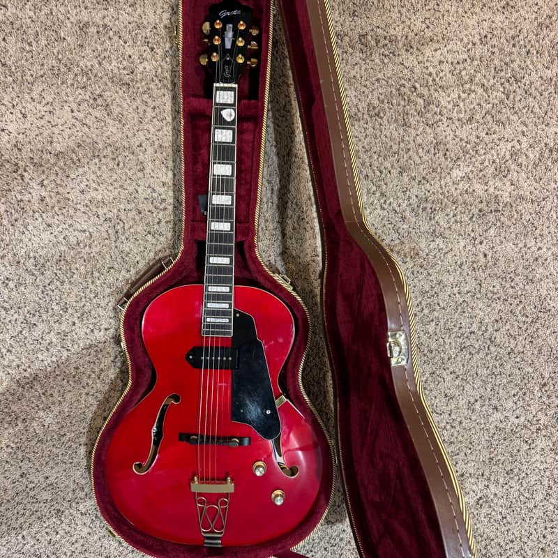 Upgraded Grote Jazz Guitar with Hard Case image 1
