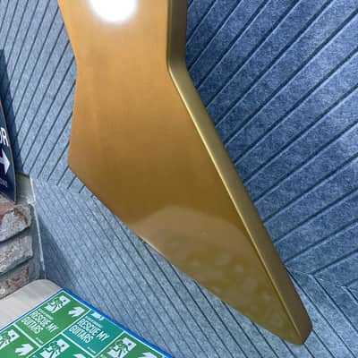 Gibson Melody Maker Explorer GOLD TOP?!! One of a Kind SkunkWerx Custom! image 13