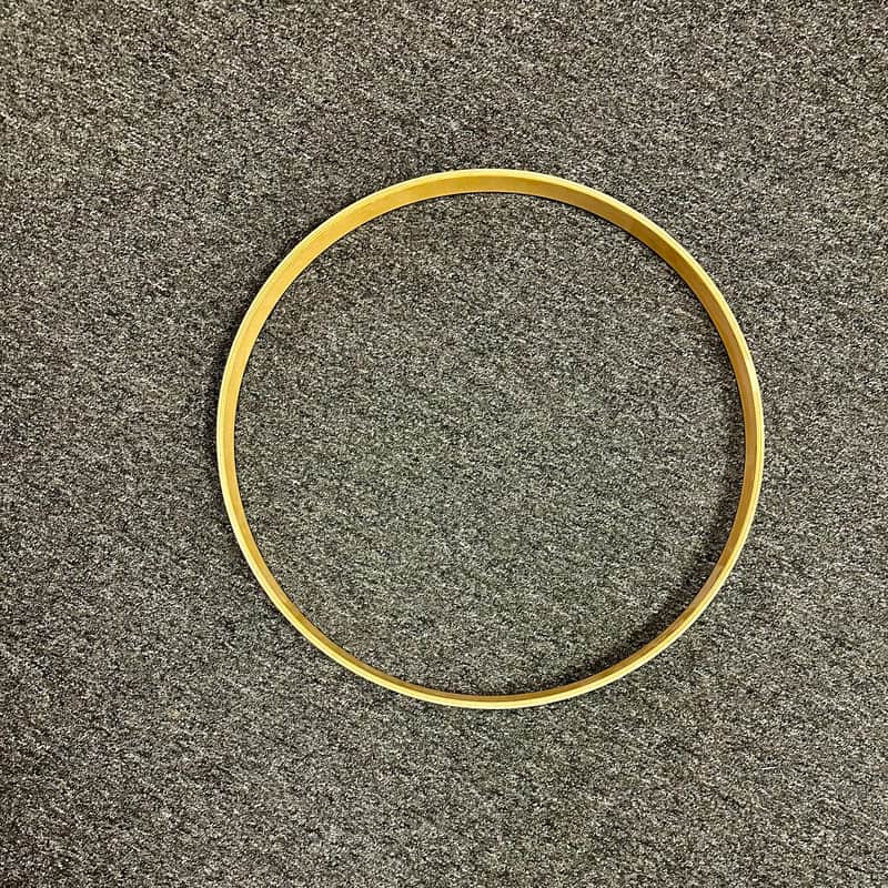 Pearl 22” Wood Hoops (2) - Black Sparkle image 1