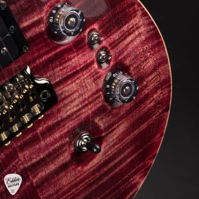 PRS Custom 24-08 Stained Neck - Private Stock Pomegranate #427161 image 15