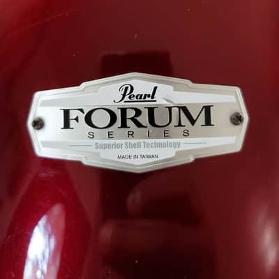 PEARL FORUM 12X9 rack tom WINE RED image 4