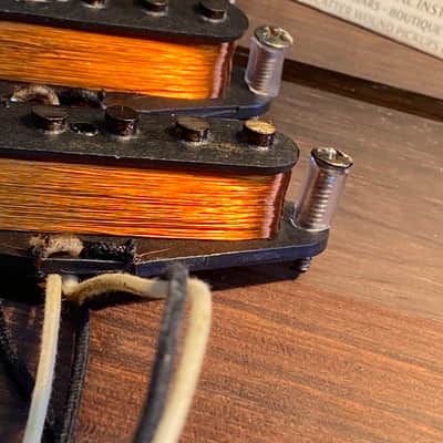 General Vintage Tone 1954 Stratocaster® Left-Handed Pickup Set – Handwound Scatter Wound, True Revival with Heavy Formvar image 6