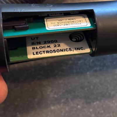 2X Lectrosonics UT400 Block 22 image 5
