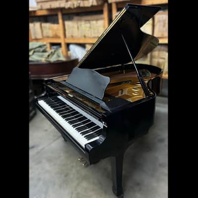 Yamaha G5 Grand Piano 6'6" Ebony Polish Excellent Condition image 4