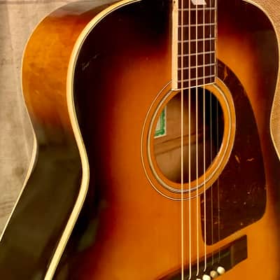 Epiphone FT-75  Seventy Five 1944 Sunburst Jumbo Flat-Top image 23